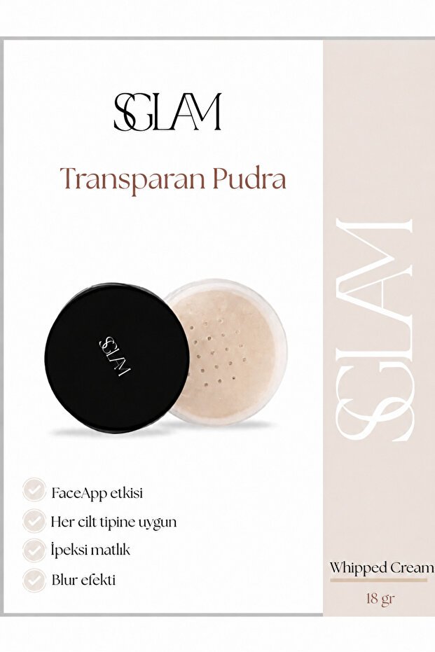 S'GLAM مسحوق شفاف