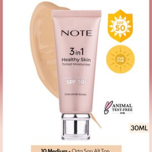 Note Cosmetics كريم مرطب 3 في 1 لموازنة لون البشرة وتفتيحها بعامل حماية من الشمس 50